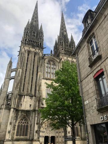 Spacieux T3 En Hyper Centre Quimper Exterior foto